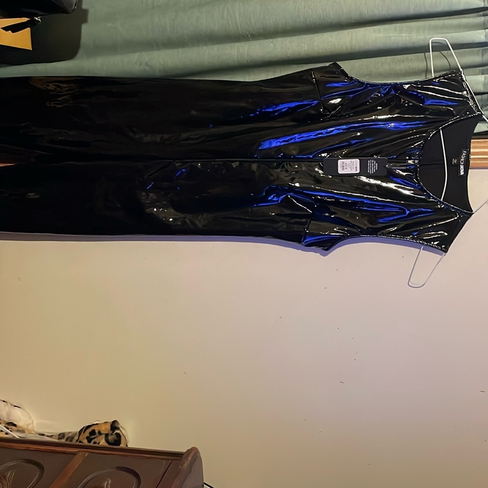 baddie drip latex jumpsuit